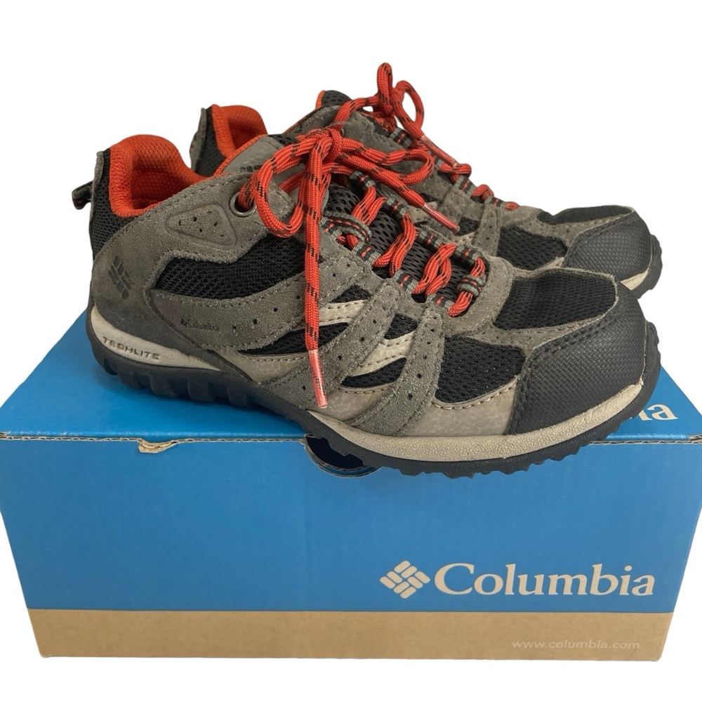 Columbia Kids Redmond Waterproof Hiking Shoe Lace Up Size 2